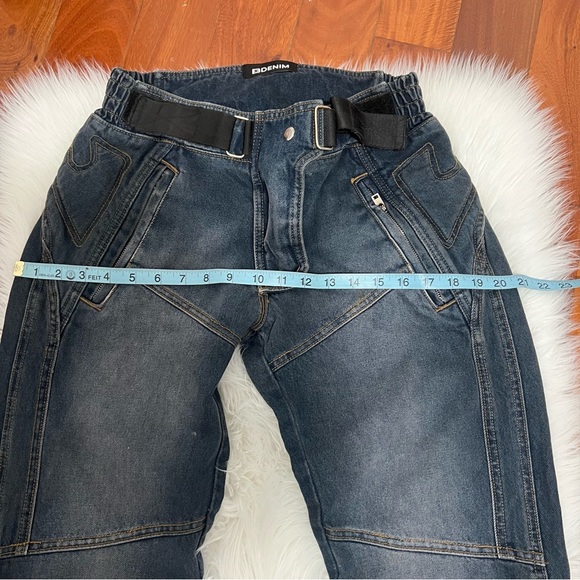 NWOT EB DENIM Moto in Bella Notte color Jean 26 - Picture 13 of 14